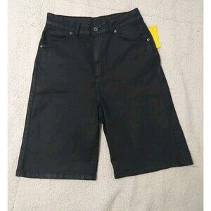 Souvenir Grunge  Zip Up Shorts Y2K Small Black